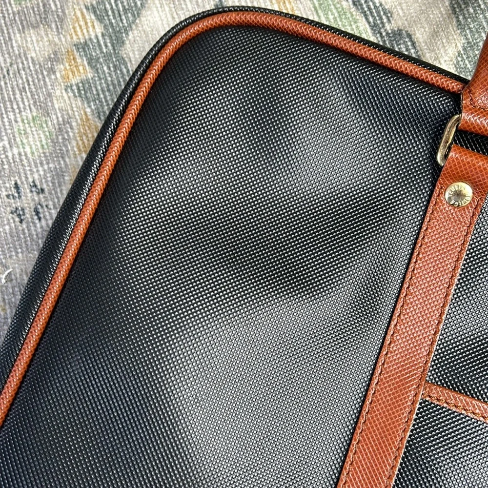Vintage Bottega Veneta textured leather garment bag
